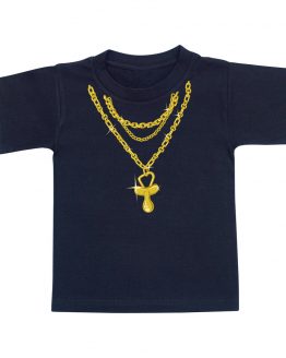 t-shirt-enfant-bling-bling-noir